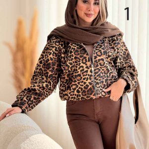 بامبر طرح پلنگی کد 7460