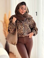 بامبر طرح پلنگی کد 7460 - تصویر 19