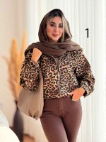بامبر طرح پلنگی کد 7460 - تصویر 21