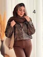 بامبر طرح پلنگی کد 7460 - تصویر 22
