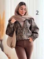 بامبر طرح پلنگی کد 7460 - تصویر 10