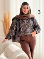 بامبر طرح پلنگی کد 7460 - تصویر 14