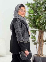 پالتو پولک دوزی کد 7455 - تصویر 8