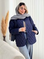 کاپشن لوزی دوزی دو جیب کد 7435 - تصویر 21