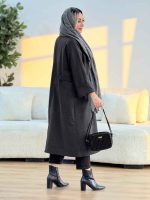 پالتو شش دکمه آوینا کد 7424 - تصویر 24