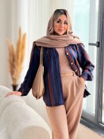 شکت طرح دار تک جیب آتوسا کد 7426