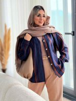 شکت طرح دار تک جیب آتوسا کد 7426 - تصویر 15