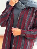 شکت طرح دار تک جیب آتوسا کد 7426 - تصویر 6