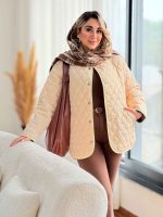 کاپشن لوزی دوزی دو جیب کد 7435 - تصویر 14
