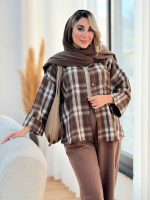 شکت چهارخونه تک جیب سحر کد 7404 - تصویر 19