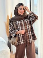 شکت چهارخونه تک جیب سحر کد 7404 - تصویر 18