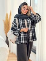 شکت چهارخونه تک جیب سحر کد 7404 - تصویر 2