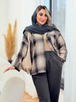 شکت چهارخونه تک جیب سحر کد 7404 - تصویر 17
