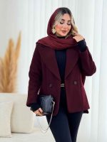 پالتو دو دکمه جواهر کد7516 - تصویر 6