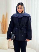 پالتو شاین چهاردکمه کد 7542 - تصویر 14