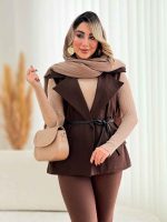 وست طرح دار دو جیب کد 7541 - تصویر 10