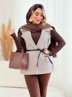 وست طرح دار دو جیب کد 7541 - تصویر 12