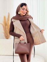 وست طرح دار دو جیب کد 7541 - تصویر 4