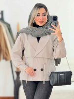 بارانی ژیله دار پریسا کد 7555 - تصویر 23