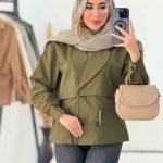 بارانی ژیله دار پریسا کد 7555