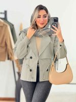 بارانی ژیله دار پریسا کد 7555 - تصویر 15