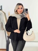 بارانی ژیله دار پریسا کد 7555 - تصویر 8