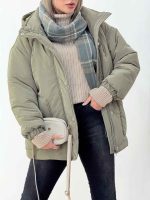 کاپشن سیلیکونی دو جیب مانا کد 7577 - تصویر 7