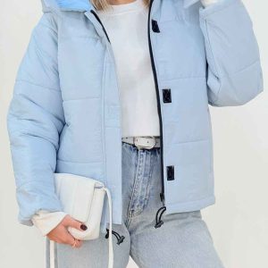 کاپشن کلاه دار ملیسا کد 7492