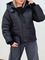 کاپشن کلاه دار ملیسا کد 7492 - تصویر 17