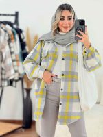 شکت چهارخونه تک جیب همتا کد 7525 - تصویر 5