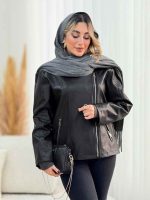 کت چرم جیب زیپ کد 7490 - تصویر 3