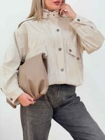 بامبر یقه پرچ جیب نما کد7513 - تصویر 12