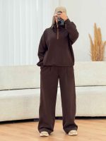 ست دورس نیم زیپ و شلوار کد 7488 - تصویر 14