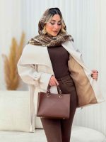 پالتو کمر دار آوا کد 7461 - تصویر 17