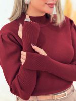 بافت سرشانه چین یقه ایستاده کد 7428 - تصویر 8