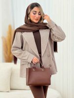 پالتو چهاردکمه مهرنیا کد 7531 - تصویر 4