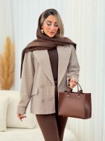 پالتو چهاردکمه مهرنیا کد 7531 - تصویر 15