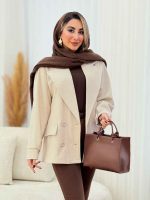 پالتو چهاردکمه مهرنیا کد 7531 - تصویر 9