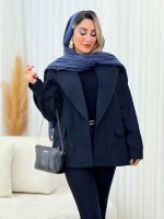 پالتو چهاردکمه مهرنیا کد 7531 - تصویر 6