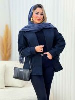 پالتو چهاردکمه مهرنیا کد 7531 - تصویر 16
