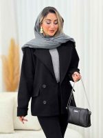 پالتو چهاردکمه مهرنیا کد 7531 - تصویر 13