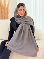 شال پلیسه موهر کد 7537 - تصویر 2