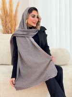 شال پلیسه موهر کد 7537 - تصویر 7