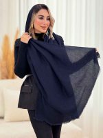 شال پلیسه موهر کد 7537 - تصویر 5
