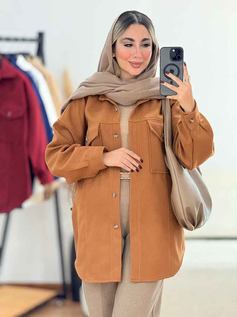 شکت دو جیب پاکتی لارا کد 7547 شکت دو جیب پاکتی لارا کد 7547