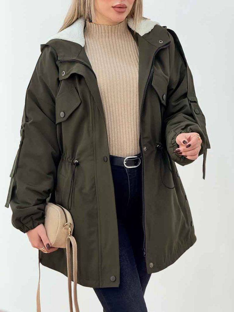 کاپشن بغل سه دکمه کد 7523