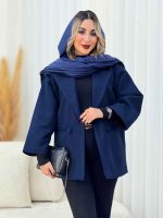 پالتو دو دکمه ویانا کد 7549 - تصویر 13
