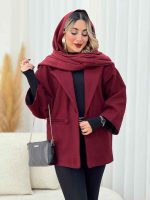 پالتو دو دکمه ویانا کد 7549 - تصویر 14
