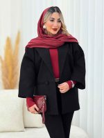 پالتو دو دکمه ویانا کد 7549 - تصویر 3