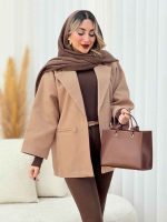 پالتو دو دکمه ویانا کد 7549 - تصویر 6